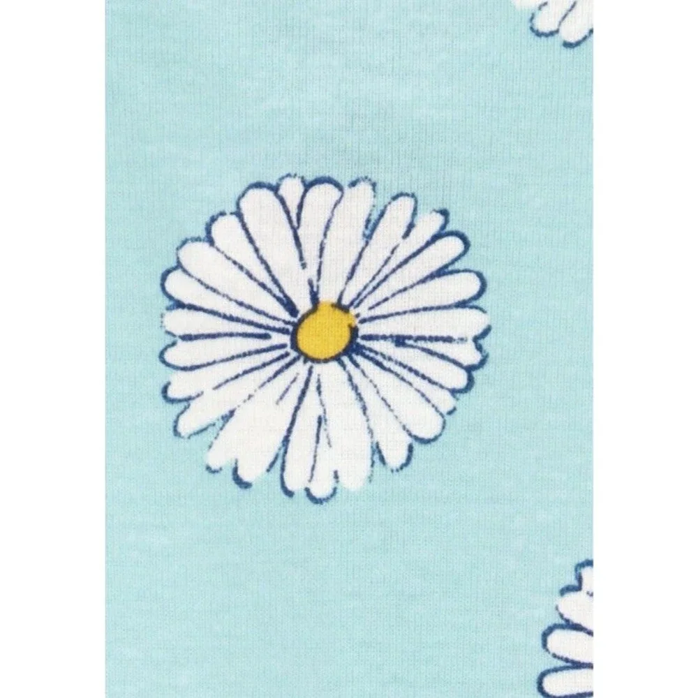 Carter's Child of Mine Pajama, Blue Daisy One-Piece Size 18M